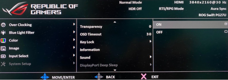 显示器关闭Deep Sleep 显示器关闭Deep Sleep