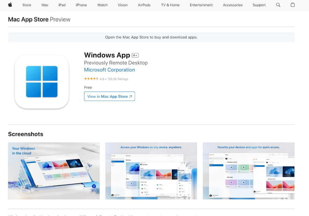 macOS打开.rdp文件示意图 macOS打开.rdp文件示意图