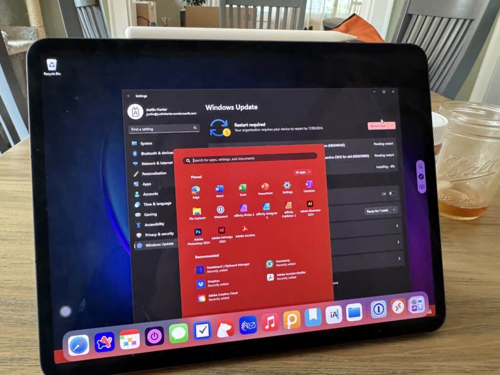 远程控制电脑示意图 远程控制电脑示意图